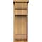 Ekena Millwork New Brighton Rough Sawn Corbel w/Backplate, Western Red Cedar, 8"W x 10"D x 22"H COR08X10X22NEB01RWR - alternate 4